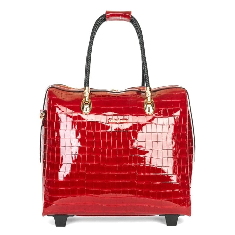 Olivia Lauren Dames Business Trolley 17" Alice Red 2 Olivia Lauren Dames Business Trolley 17" Alice Red - Afbeelding 2