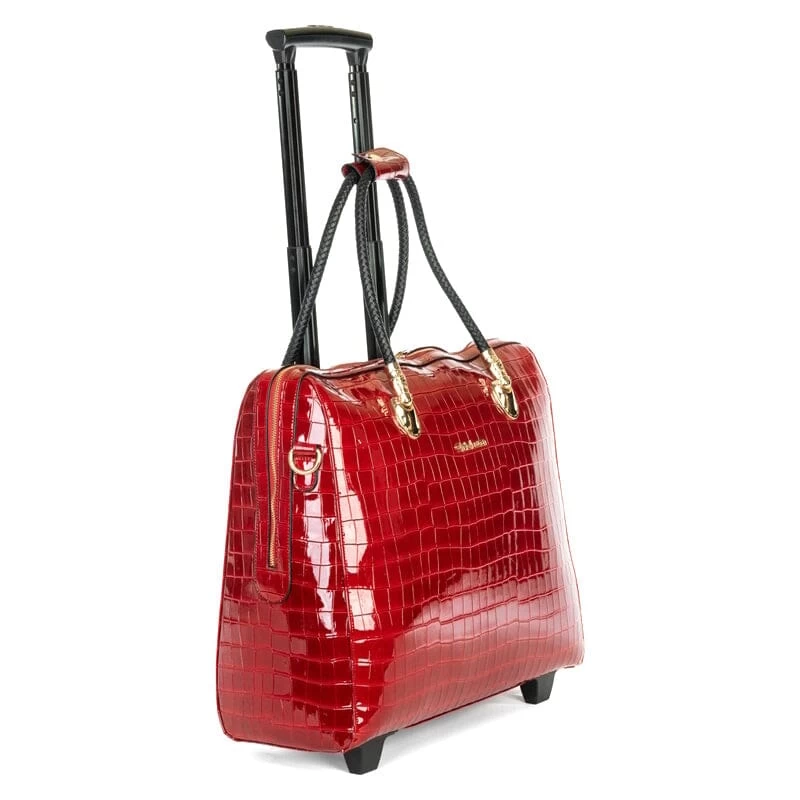 Olivia Lauren Dames Business Trolley 17" Alice Red 3 Olivia Lauren Dames Business Trolley 17" Alice Red - Afbeelding 3