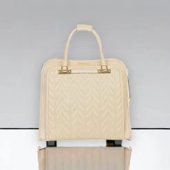 Olivia Lauren Dames Business Trolley Sandra Greige