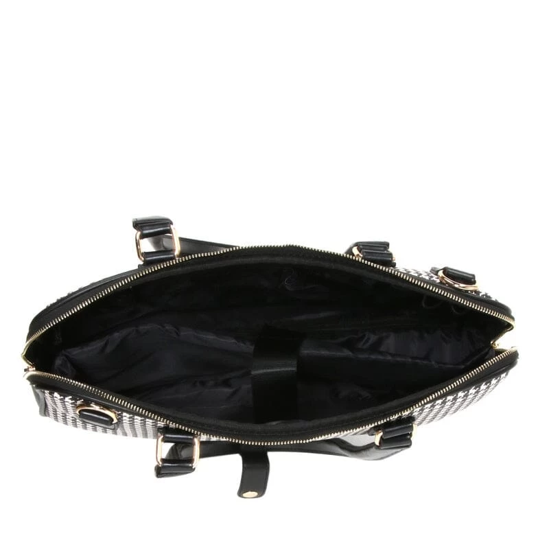 Olivia Lauren Laptoptas Emily 15,6" Zwart / Wit 10 Olivia Lauren Laptoptas Emily 15,6" Zwart / Wit - Afbeelding 10