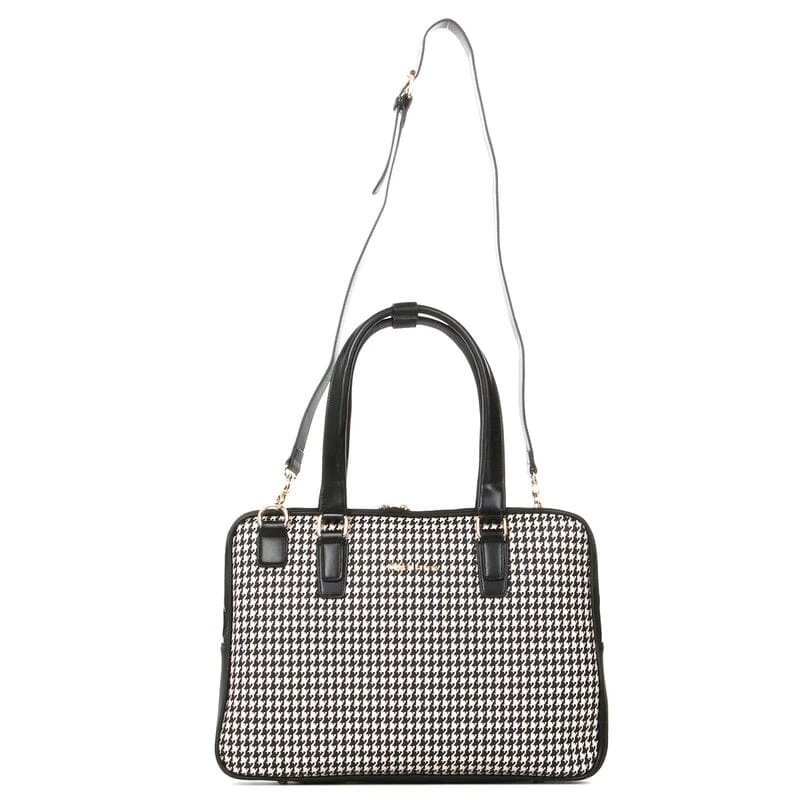 Olivia Lauren Laptoptas Emily 15,6" Zwart / Wit 4 Olivia Lauren Laptoptas Emily 15,6" Zwart / Wit - Afbeelding 4