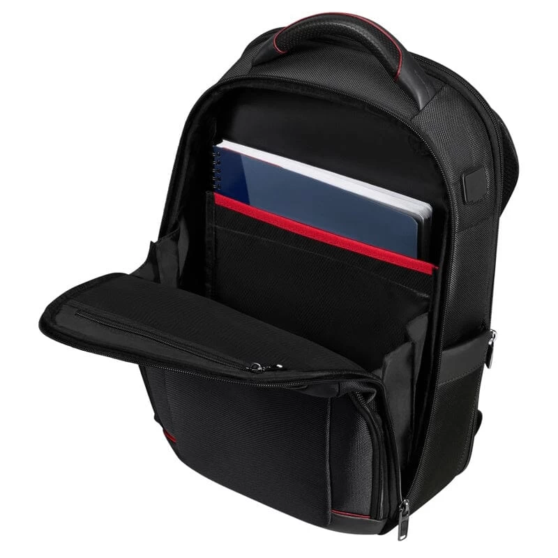 Samsonite Pro-DLX 6 Laptop Backpack 14,1'' Black 4 Samsonite Pro-DLX 6 Laptop Backpack 14,1'' Black - Afbeelding 4