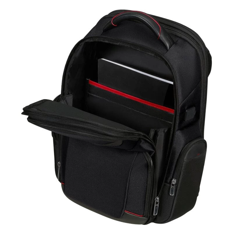 Samsonite Pro-DLX 6 Laptop Backpack 15.6'' Expandable Black 4 Samsonite Pro-DLX 6 Laptop Backpack 15.6'' Expandable Black - Afbeelding 4