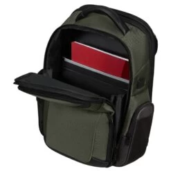 Samsonite Pro-DLX 6 Laptop Backpack 15.6'' Expandable Green -Nieuwe Laptoptas samsonite pro dlx 6 laptop backpack 156 expandable green samsonite 906169