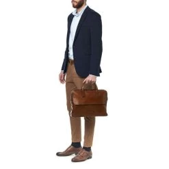 The Bridge Story Uomo Businesstas Bruin -Nieuwe Laptoptas the bridge story uomo businesstas bruin the bridge 628043