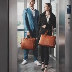 Chesterfield Laptoptas 15,4" Manuel Cognac -Nieuwe Laptoptas the chesterfield brand laptoptas 154 manuel cognac chesterfield brand 755740