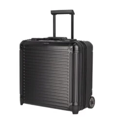Travelite Business Trolley Next Aluminium Black -Nieuwe Laptoptas travelite business trolley next aluminium black travelite 203935