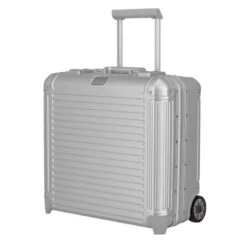 Travelite Business Trolley Next Aluminium Silver -Nieuwe Laptoptas travelite business trolley next aluminium silver travelite 923073