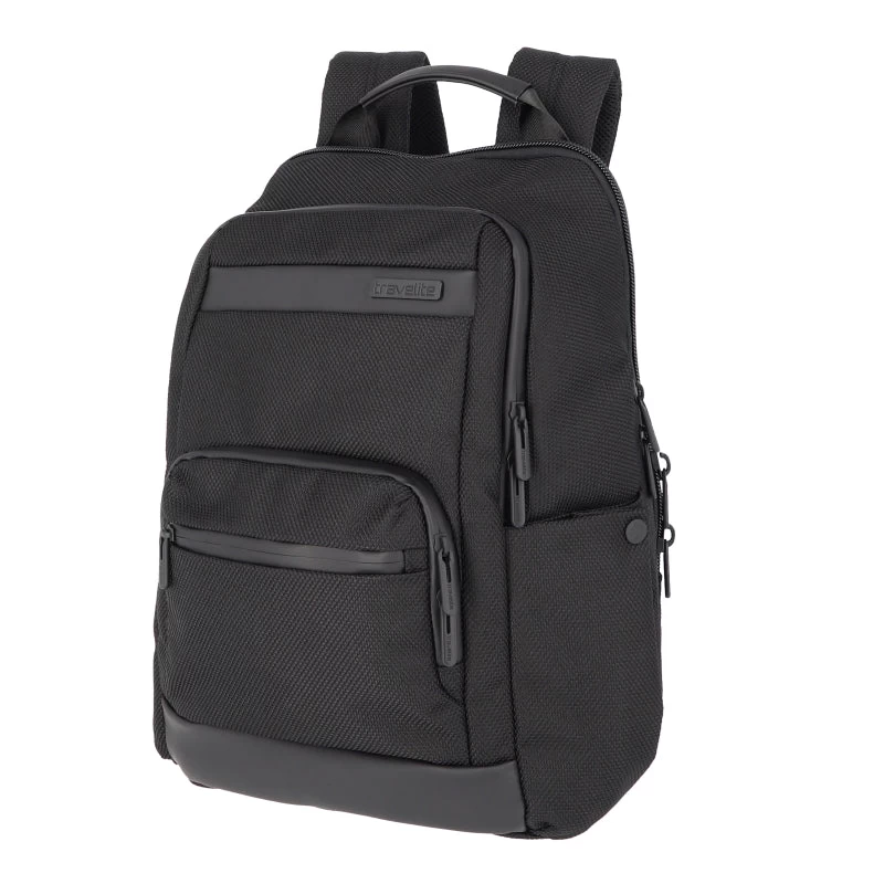 Travelite Meet Laptop Backpack 15,6" Expandable Black 2 Travelite Meet Laptop Backpack 15,6" Expandable Black - Afbeelding 2